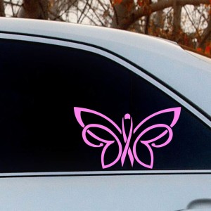 Breast Cancer Awareness Butterfly Ribbon